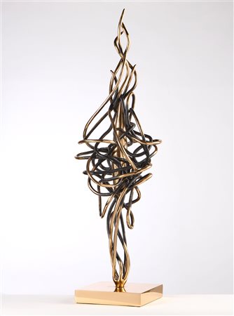 Gianfranco Meggiato (Venezia, 1963) Fuso energia, 2009 Scultura in bronzo,...