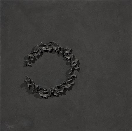 Carlo Rea (Roma, 1962) Senza titolo, 2017 Tecnica mista e acrilico su tela...