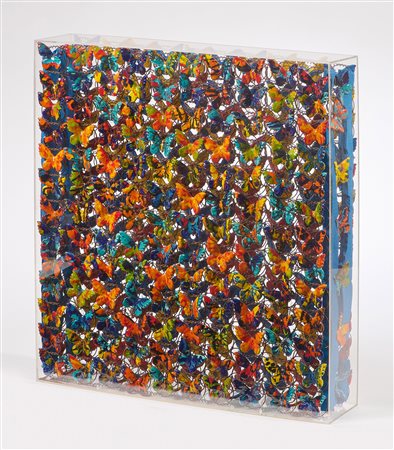 Marcello Lo Giudice (Taormina (Me), 1957) Farfalle, 2008 Farfalle di ceramica...