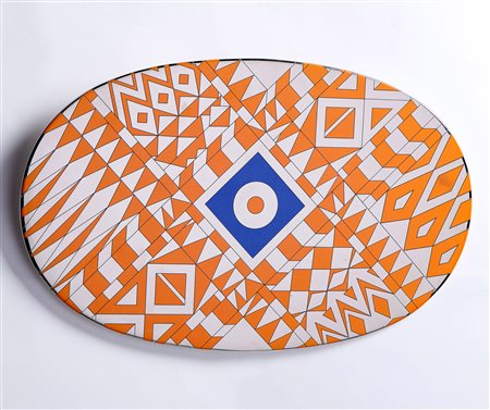 Nanda Vigo (Milano, 1936 - 2020) Point Break, (2019) Ceramica smaltata, es....