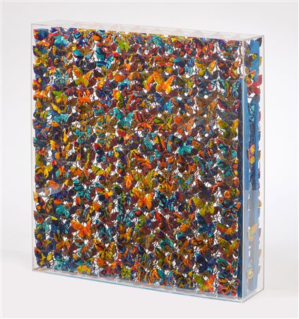 Marcello Lo Giudice (Taormina (Me), 1957) Farfalle, 2008 Farfalle di ceramica...