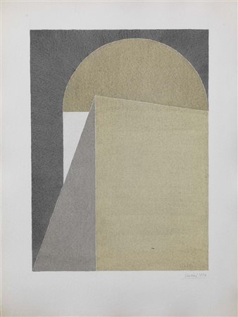 Giuseppe Uncini (Fabriano (An), 1929 - Trevi (Pg), 2008) Dimore, 1983...