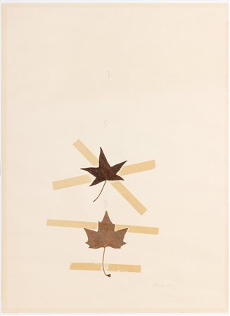 Mario Merz (Milano, 1925 - Torino, 2003) Senza titolo, 1979 Tecnica mista su...