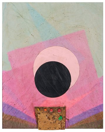 Roberto Crippa (Milano, 1921 - Bresso (Mi), 1972) Senza titolo, 1970 Collage...