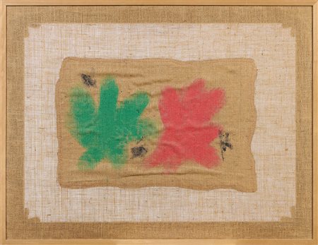 Salvatore Emblema (Terzigno (Na), 1929 - 2006) Senza titolo, 2004 Terra...