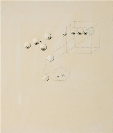Tino Stefanoni (Lecco, 1937 - 2017) Riflessi 34 - Uscita dalla scatola, 1967...