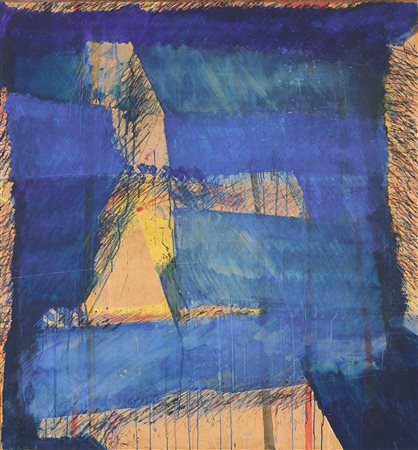 Sandro Martini (Livorno, 1941 - Milano, 2022) Senza titolo, 1974 Tempera su...