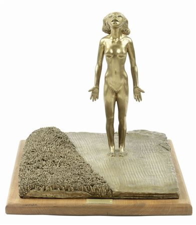 Giuliano Vangi (Barberino di Mugello (Fi), 1931 - Pesaro, 2024) Donna nel...