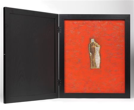 Mimmo Paladino (Paduli (Bn), 1948) Senza titolo, 1998 Olio e tecnica mista su...