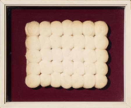 Piero Manzoni (Soncino (Cr), 1933 - Milano, 1963) Achrome, 1961-62 Pallini di...