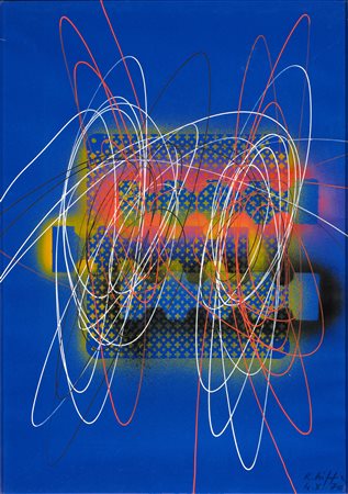 Roberto Crippa (Milano, 1921 - Bresso (Mi), 1972) Senza titolo, 1970 Tecnica...