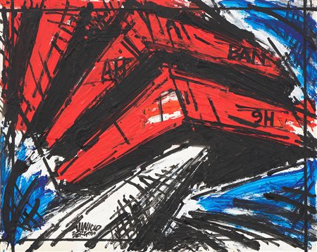 Vinicio Berti (Firenze, 1921 - 1991) Costruzione immagine per l'avvenire...