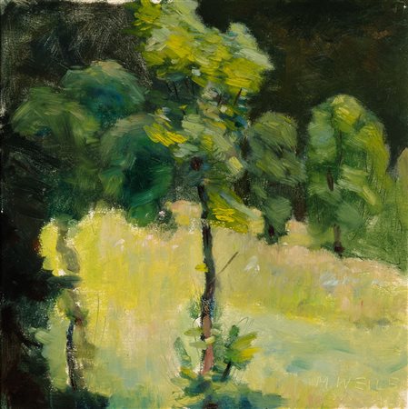 Max Weiler Winterthur 1900 – Zürich / Zurigo 1969 Paesaggio, 1939 Olio su...