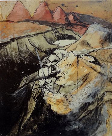 Graham Sutherland London / Londra 1903 – 1980 Study: opencast coal mining,...