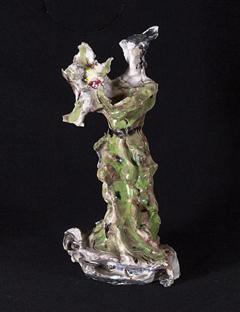 Lucio Fontana Rosario di Santa Fé 1899 – Varese 1968 Figura femminile, 1948...