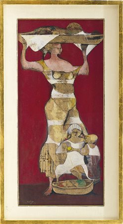 Karl Plattner Malles Venosta 1919 – Mailand / Milano 1986 Senza titolo, 1955...