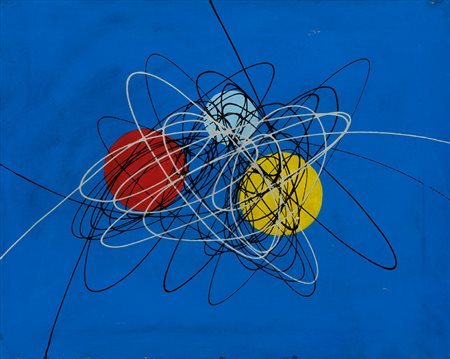 Roberto Crippa Mailand / Milano 1921 – 1972 Spirale, 1951 Olio su tela, 65 x...