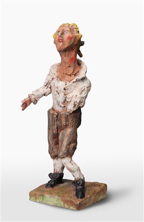 Markus Lüpertz Liberec 1941 Mozart, 2004 – 2005 Bronzo smaltato, 46,5 cm...