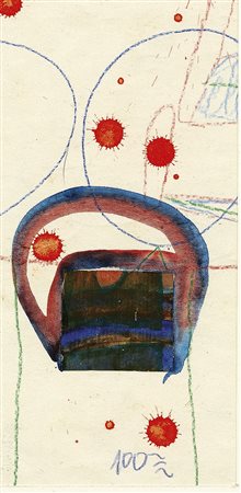 Friedensreich Hundertwasser Vienna 1928 – 2000 Senza titolo (“La Lune en...