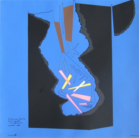 Bruno Munari Mailand / Milano 1907 – 1998 Calendario Boffi per il 1971, 1970...