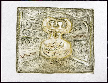 Massimo Campigli Berlin / Berlino 1895 – Saint – Tropez 1971 Danzatrici, 1965...