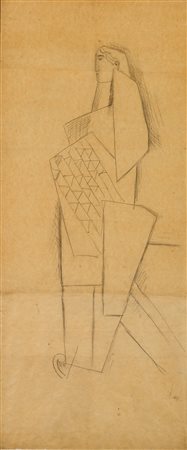 Carlo Carrà (Quargnento (Al), 1881 - Milano, 1966) L'idolo (Penelope), 1914...