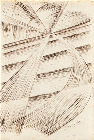 Luigi Russolo (Portogruaro (Ve), 1885 - Cerro di Laveno (Va), 1947) Casa +...