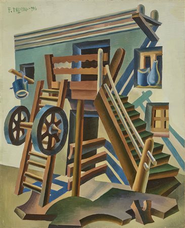 Fortunato Depero (Fondo, Val di Non (Tn), 1892 - Rovereto (Tn), 1960)...
