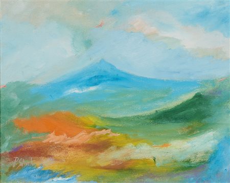 Paolo Salvati (Roma, 1939 - 2014) Senza titolo Olio su tela, cm 41x50 Firma...