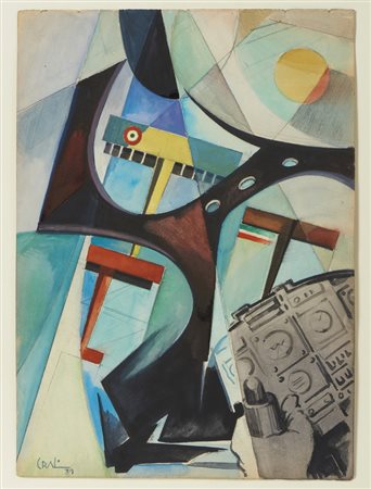 CRALI TULLIO (1910 - 2000) - VISIONI IN CARLINGA.