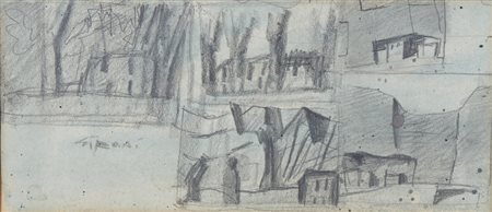 SIRONI MARIO (1885 - 1961) - PAESAGGI, (1949 ca.).