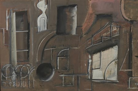 SIRONI MARIO (1885 - 1961) - COMPOSIZIONE, 1942 circa.