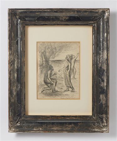 CARRA' CARLO (1881 - 1966) - ULISSE E NAUSICAA,III.