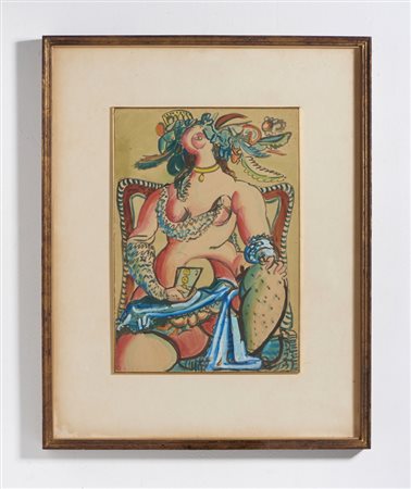 FIUME SALVATORE (1915 - 1997) - LA CARTOMANTE.