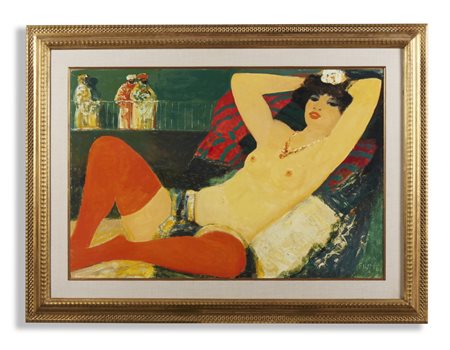 FIUME SALVATORE (1915 - 1997) - ODALISCA.