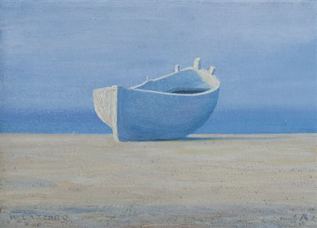 LAZZARO WALTER (1914 - 1989) - BARCA BIANCA.