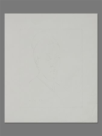 CALDERARA ANTONIO (1903 - 1978) - SENZA TITOLO (CARMELA).