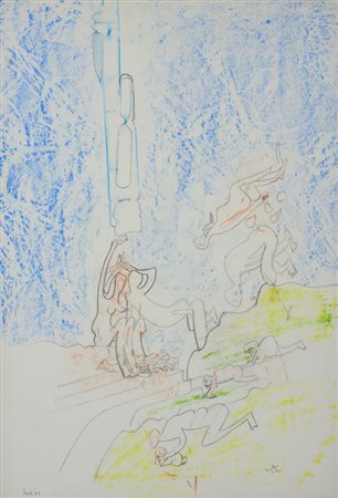 MATTA ROBERTO SEBASTIÁN ANTONIO (1911 - 2002) - SENZA TITOLO.