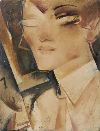 MANFREDI ALBERTO (1930 - 2001) - RITRATTO.