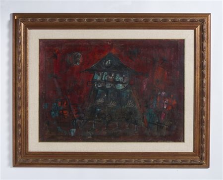 ROGNONI FRANCO (1913 - 1999) - RONDA DI CARABINIERI.