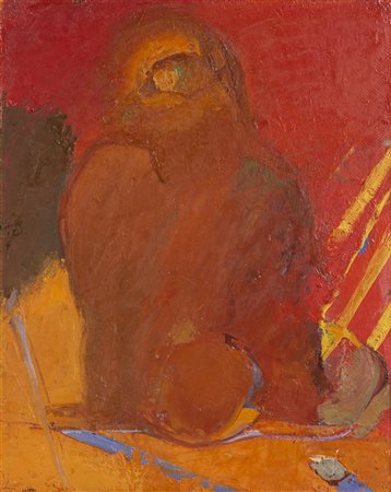 FRANCESE FRANCO (1920 - 1996) - GUARDA DALLA SOGLIA FRANCESE .