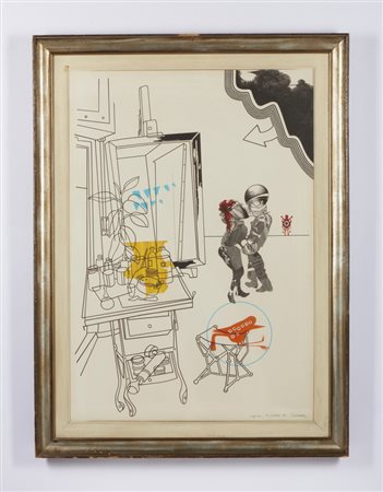 GUERRESCHI GIUSEPPE (1929 - 1985) - SENZA TITOLO.