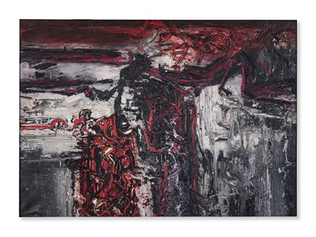 RUGGERI PIERO (1930 - 2009) - DOPPIA LINEA CON GROVIGLIO.