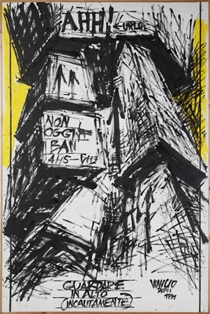 BERTI VINICIO (1921 - 1991) - GUARDARE IN ALTO (INCAUTAMENTE).