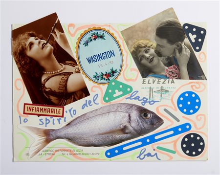 BAJ ENRICO (1924 - 2003) - LO SPIRITO DEL LAGO .