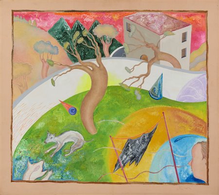 ALINARI LUCA (1943 - 2019) - GRANDE PAESAGGIO, PRIMI ANNI '90.