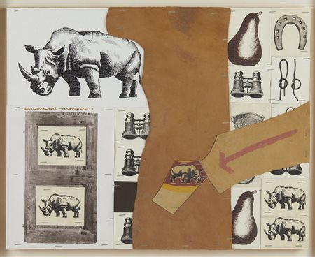 POZZATI CONCETTO (1935 - 2017) - RINOCERONTE PRODOTTO.