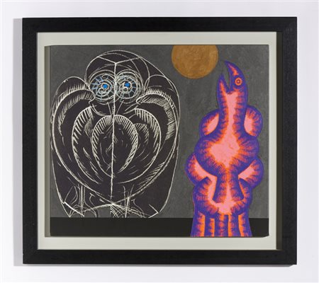 POZZATI CONCETTO (1935 - 2017) - BIBLIOTECA DI SEGNI: ANIMALIA NEL MIO MERZ.