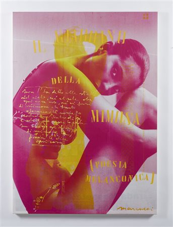 MARCUCCI LUCIA (n. 1933) - IL GIARDINO DELLA MIMOSA (POESIA MELANCONICA).