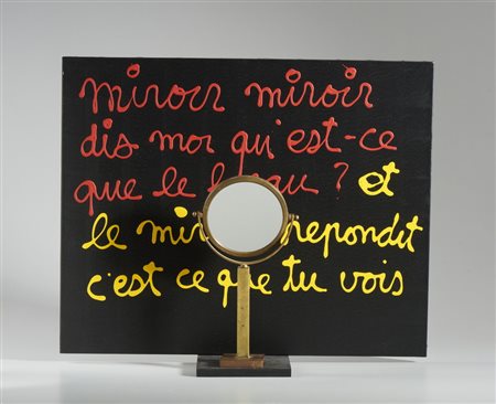 VAUTIER BEN (1935 - 2024) - MIRROIR MIRROIR DIS MOI...